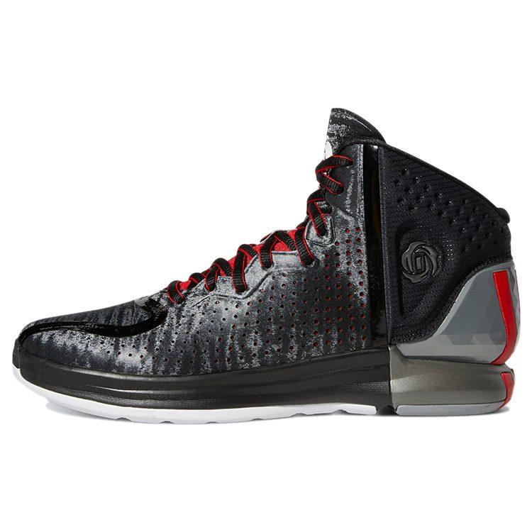 D Rose 4 Adidas Restomod 'Black Scarlet' FX4066