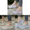 Summer Breathable Mesh Slipon Shoes For Women With Soft Pvc Sole Comfortable Casual Walking Footwear