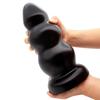 Large Version Pull Beads Anal Plug Dildo with Sucker Anal Dilator Masturbation Sex Toys  and Women Fisting   Slave BDSM