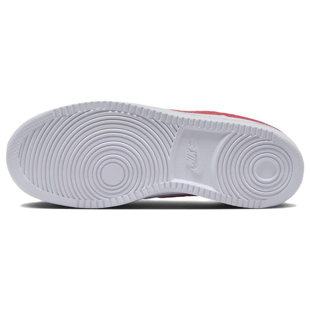 Nike  Court Vision Low White University Red Women Sneakers Grey-Fog Black FD0284-100