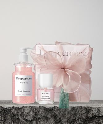 Deeperence Perfume Hair Shampoo   Hair Oil Essence Duo Set   1 