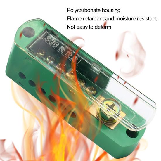 

Корисний простий монтаж Інтегрований однополюсний розгалужувач Клемна розподільна коробка Електричне обладнання 10