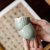 Guanlan Retro Ceramic Celadon Tea Cup Set for Tea Tasting