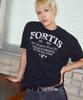 TRAVEL Fortis Crop Short Sleeve Tee Black