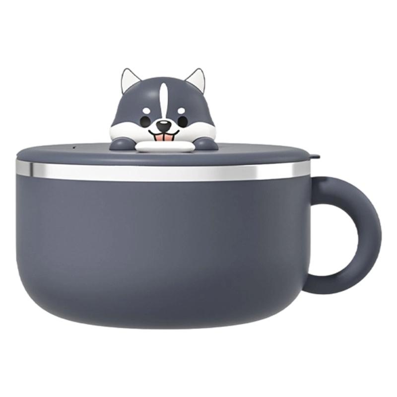 Durable 304 Nonrust Steel Lunch Box 1200ml Oversized Capacity Heat Resistant Noodles Pot With Air Vent Perfect For Campus Dining Office Meals