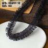 2Meters Black Lace Ribbons Trim For Party Dress Decor Fabric DIY Apparel Sewing Supplies Clothing Collar Cuff Needlework Crafts