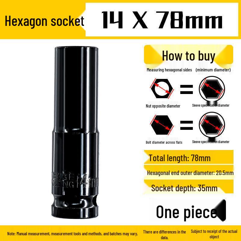 Electric Hex Wrench & Screwdriver Set, 8-32mm - Includes Socket Head, Extension, Air Gun, & Copper Components