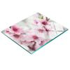 Glass Decorative Serving Board for Snacks Cherry Blossoms 60X52 Cm