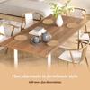 6/12Pcs Dandelion Grass Woven Placemats Set Round Hand Braided Placemats Coasters for Kitchen Dining Table Home Wall Decoration