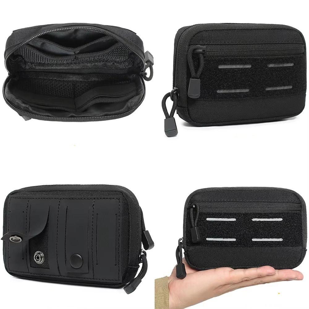 Organizer Storage Waist Fanny Pack Key Card Holder Camping Hiking Bag  Waist Hanging