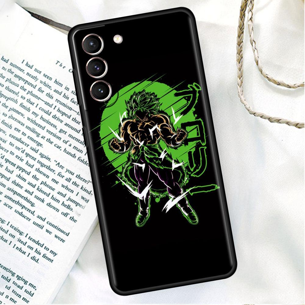 Phone Black Soft Case For Samsung Galaxy S22 S21 S20 Ultra FE S9 S8 S10 Plus Note 20 10 9 Fundas Cover Saiyan Cool Vegetas