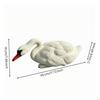 Decorative Buoyant Swan | PE, Molded Feather Texture, Figure, for Garden