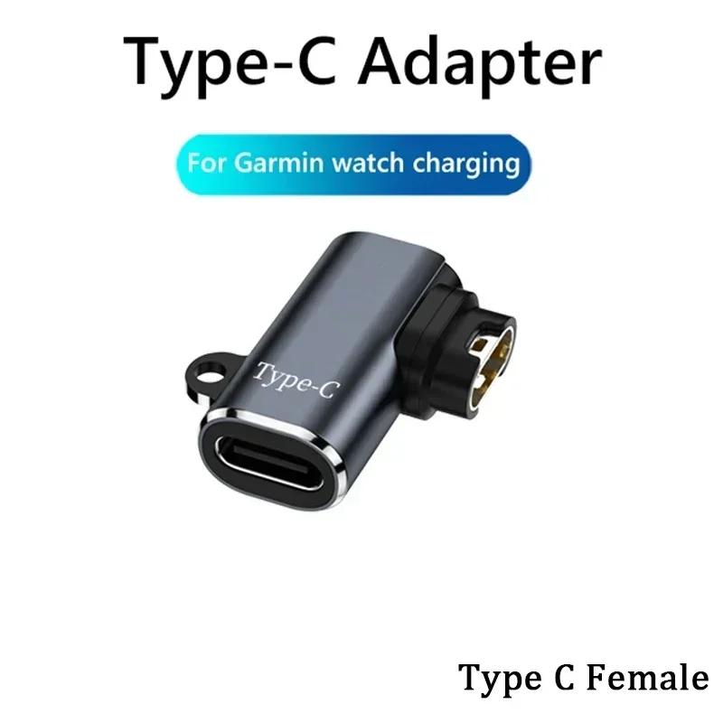 Für Garmin Uhr USB C/Micro/IOS Ladeadapter Ladekabel Konverter für Garmin Fenix 7X 7S Forerunner 955 965 Vivoactive 4