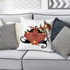 RRun Kingdom Burning Spice CCookie Pillow Cases for Bedroom Living Room Sofa Home Decor Polyester Cushion Cover with Zipper