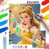 Digital Oil Painting Art Kit Princess Scientist Handmade Diy Home Decorations
