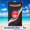 Beach Towel Custom Name Text, Quick Dry Large Towel For Beach HomeAberdeen FC