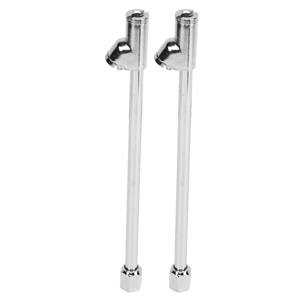 Car Tire Inflatable Rod 1 4 Inch NPT Thread Double Head Truck Tire Chuck Compatible with Air Pump Inflator for Vehicle