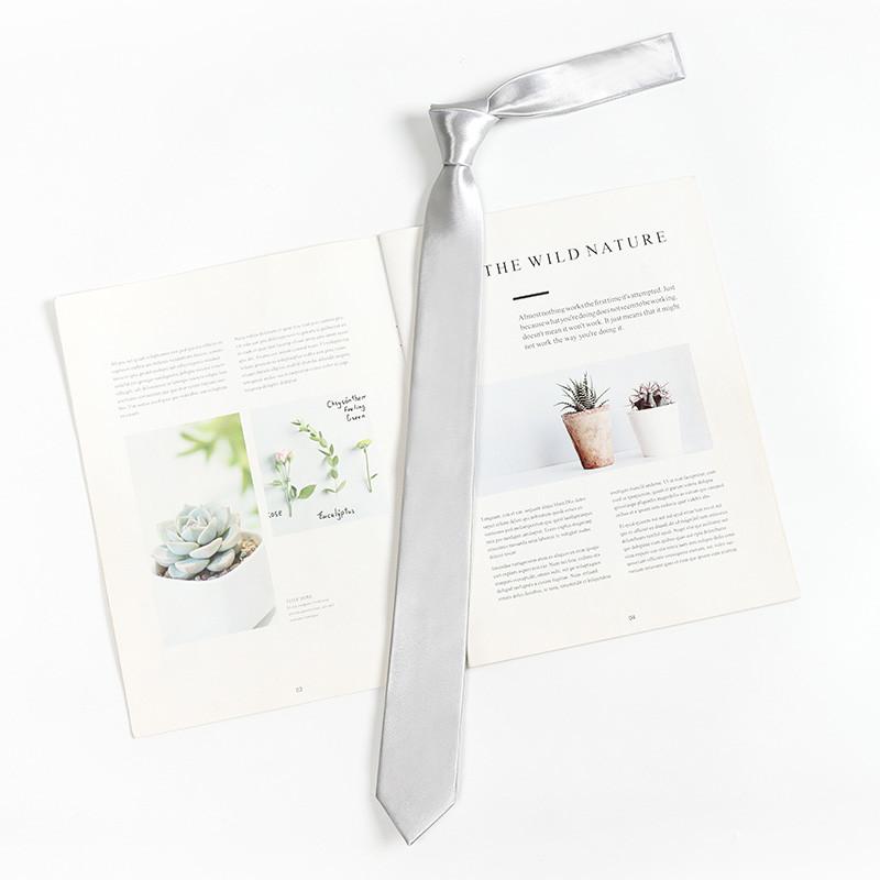 Childrens Lattice Pattern Necktie With Striped Polyester For Casual School Wear