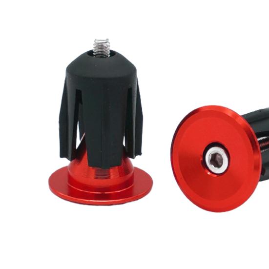 2 buc. Aliaj Aluminiu Ușor Rezistent la Rugină Rezistent la Uzură Dopuri Capăt Ghidon pentru Bicicletă de Șosea