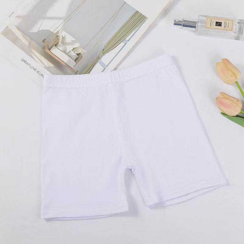 Dívčí bezpečnostní šortky proti odhalení v bonbónových barvách - Dětské boxerky