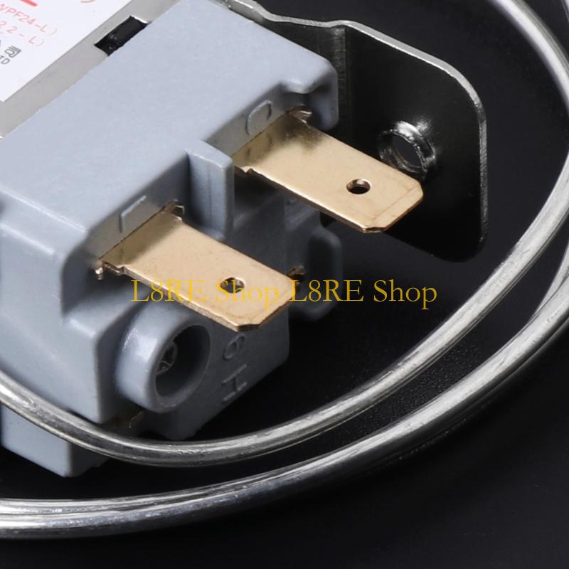 L8RE WPF22-L 2Pin Refrigerator Thermostat Household Metal Temperature Controller New