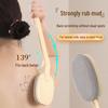 Long-Handled Luxury Exfoliating Back Scrubber - Painless Shower Brush for Self-Use