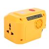 200W Portable Inverter 18V Battery Inverter with 200LM LED Light for DCB206 205 DCB204