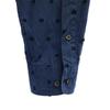 LACOSTE Overall handle Long sleeve Button down shirt 39 blue Cotton shirt Men's Used
