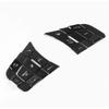Black Alloy Steering Wheel Button For Jaguar XE XF F-PACE F-TYPE 2013-2023