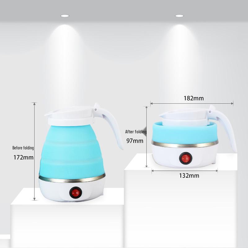 Tragbarer elektrischer faltbarer Silikonkessel für den Heim- und Reisegebrauch
