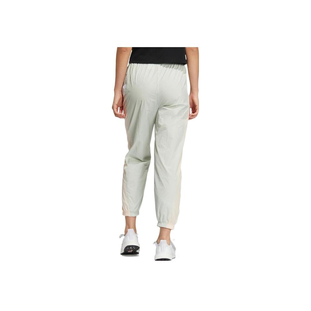 adidas Women's UST Woven Pants Lightweight Breathable Training Gym Joggers Tapered Ankle Grey HM5283