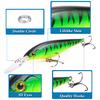 10PCS 11cm/9.5g Three Anchor Hook Simulated Fish Bait Sequin Hard Bait