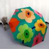 1pc Floral PatternAutomatic Open/close Folding Umbrella, Compact Portable Travel Umbrella, Perfect Birthday/Holiday, Cute Umbrella y040
