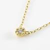 Official 10K Yellow Gold Single Stone Birthday Gift for Includes Jewelry 112546123008 4℃ Necklace, Women, Case,