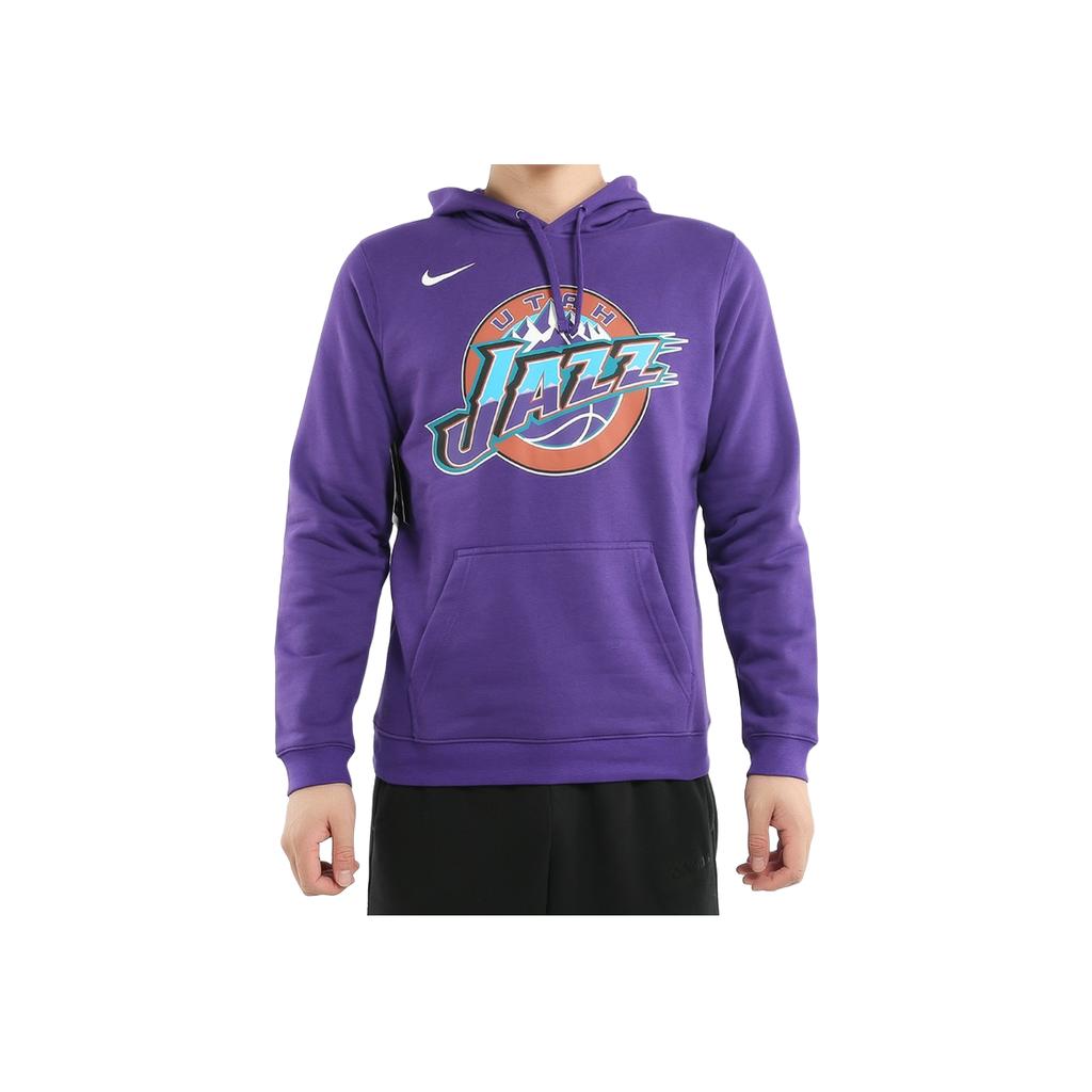 Nike NBA Klassisches Logo Utah Jazz Pullover Hoodie Herren Hoodie Lila CI4540-504