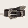Retro PU Leather Belt Versatile Western Cowboy Belt Y2k Jeans Belt  Unisex