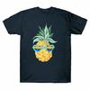Unisexs Pineapple Cotton Funny Pineapple Tshirt Sunglasses Tshirt