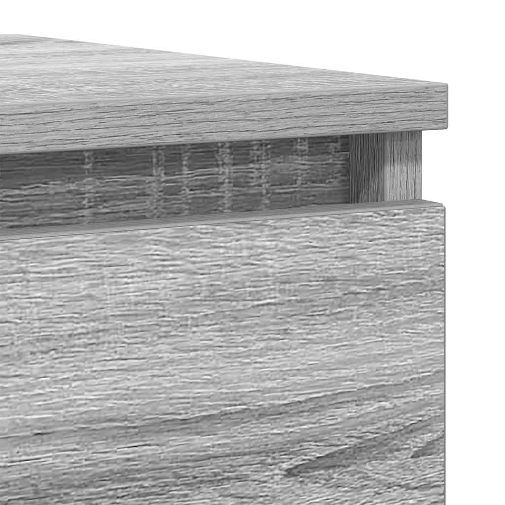 Sideboard Gray Sonoma 37.5 x 35 x 99 cm Particleboard