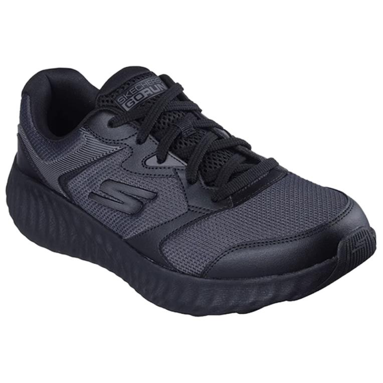 Skechers Mens Go Comfortable Trendy Versatile Low-Top Running Shoes Men Sneakers Black 220383-BKCC