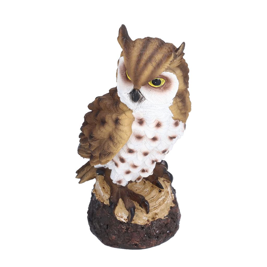 Owl Resin Ornaments Fine Workmanship Lovely Image Widely Used Home Decoration for Courtyards Porches