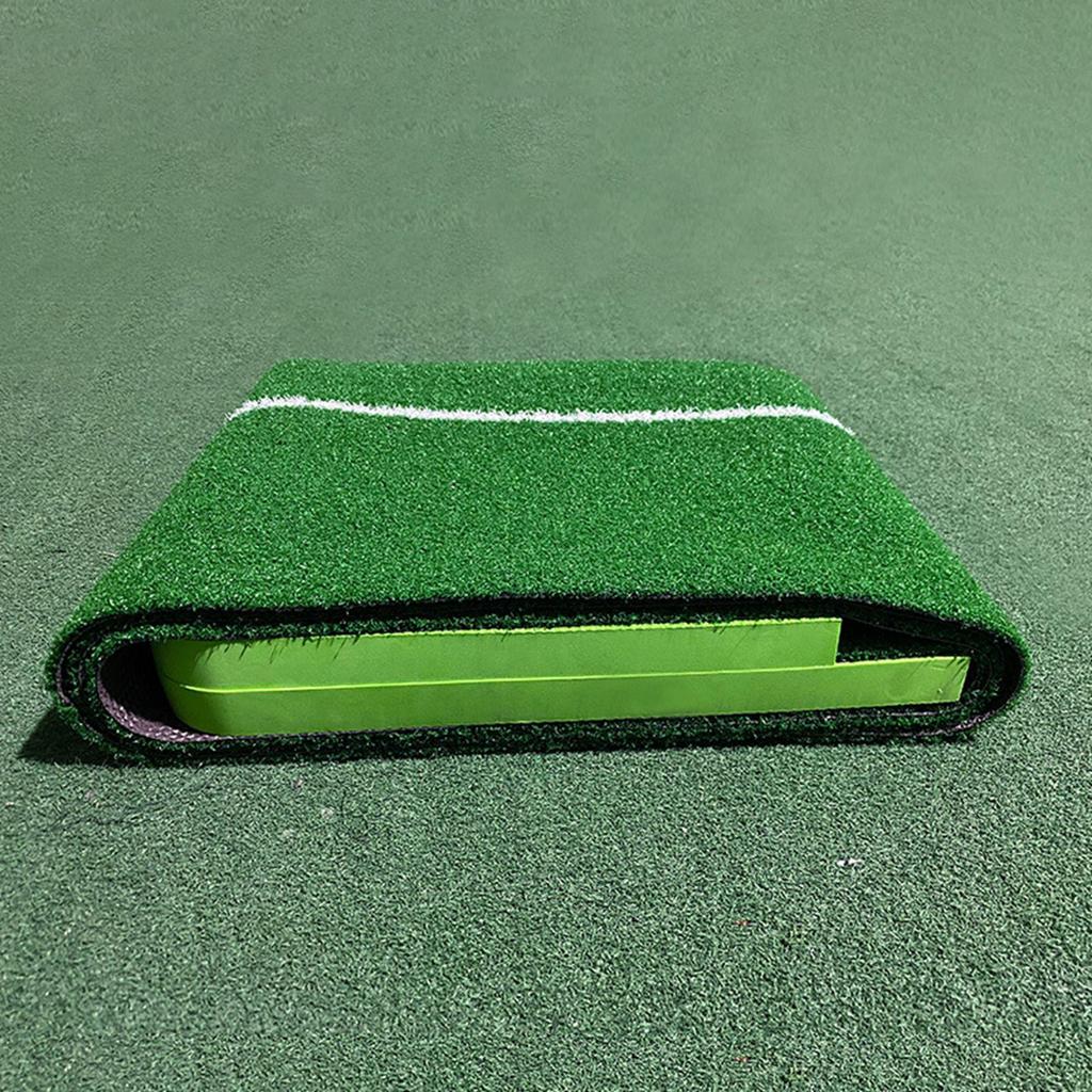 Golf Green Putting Mat Foldable Game Practice Trainer Aid Portable for Beginners,