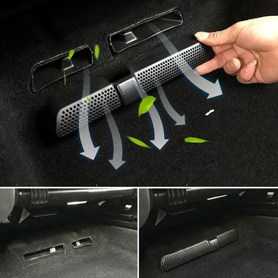 2PCS/Set Car Air Outlet Cover For Skoda Kodiaq 2016 2017 2018 Car Rear Seat Air Conditioning Vent Cover Net Car Air Outlet Cover