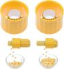 Corn Stripping Tool, Set of 2 - These Corn Cobber Tools Are the Easiest Way To Remove Kernels from Fresh Corn