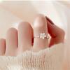 925 Sterling Silver Tassel Shell Cherry Blossom Charm Necklace Earrings Rings For Women Party Jewelry Set Pendientes A020