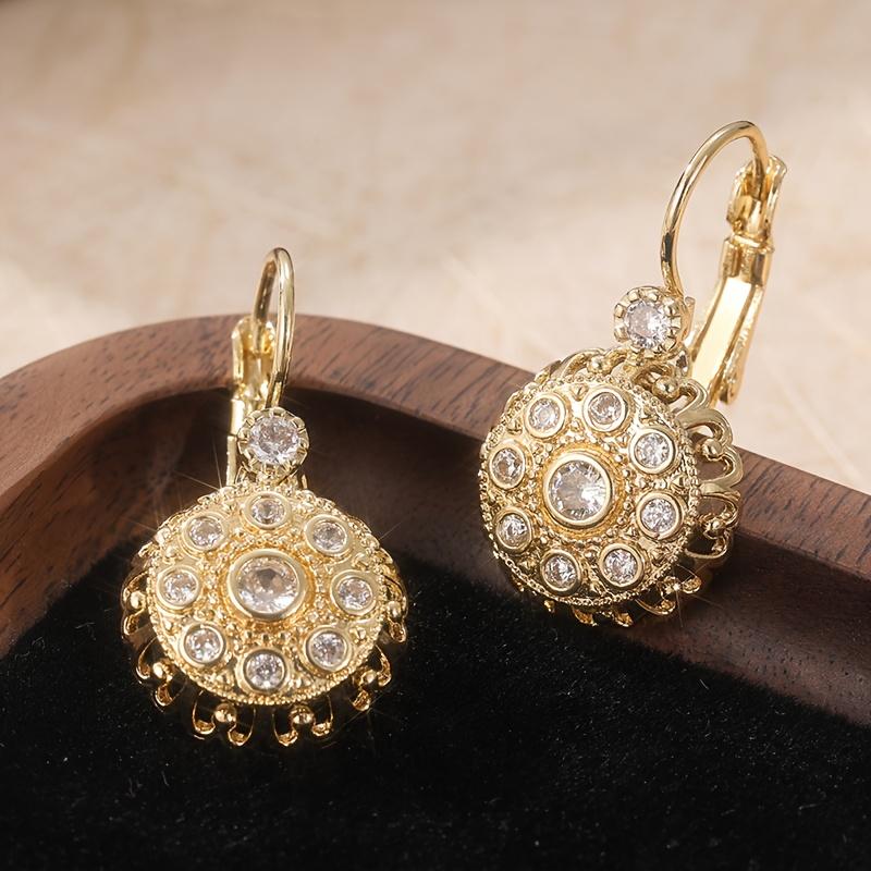 Bohemian Floral Earrings Women Vintage Floral Jewelry Elegant Everyday & Holiday Gifts for Christmas, Birthdays, Anniversaries