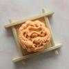 150g Lotus Carp Shape Mooncake Mold Pastry Stamp Mooncake Moulds Hand Pressure Tools Plastic Material Baking Accessories