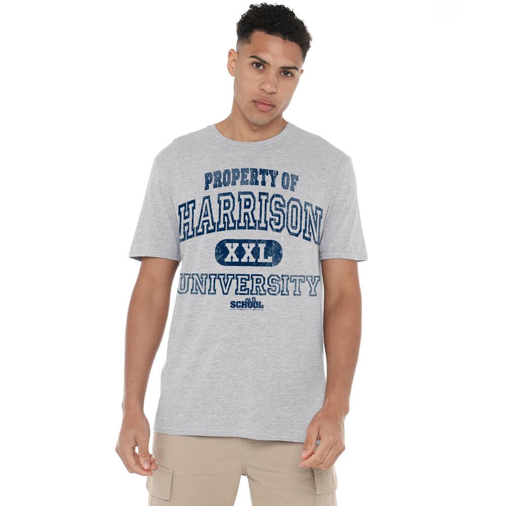 Old School Property Of Harrison T-Shirt S-2XL, Heather Gray Unisex T-Shirt M