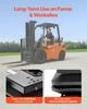 Seat Suspension Kit with Slider Track & Dustcover Fits Lawn Mower Forklift