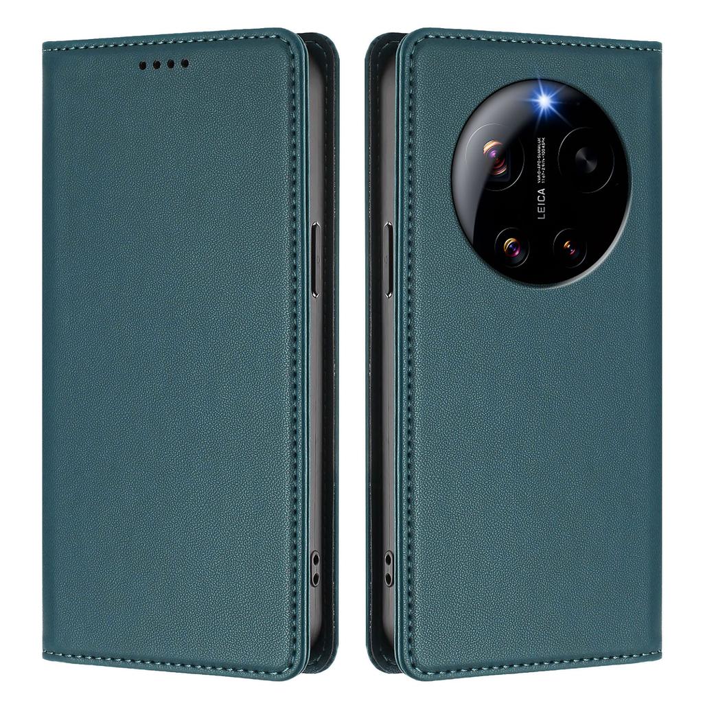 For Xiaomi 17 Ultra 5G Leather Wallet Case Magnetic Closure RFID Blocking Phone Cover