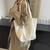 Casual Niche Design Tote Bag 2025 Fold New Fashion Simple Large Capacity Commuter Shoulder Bag